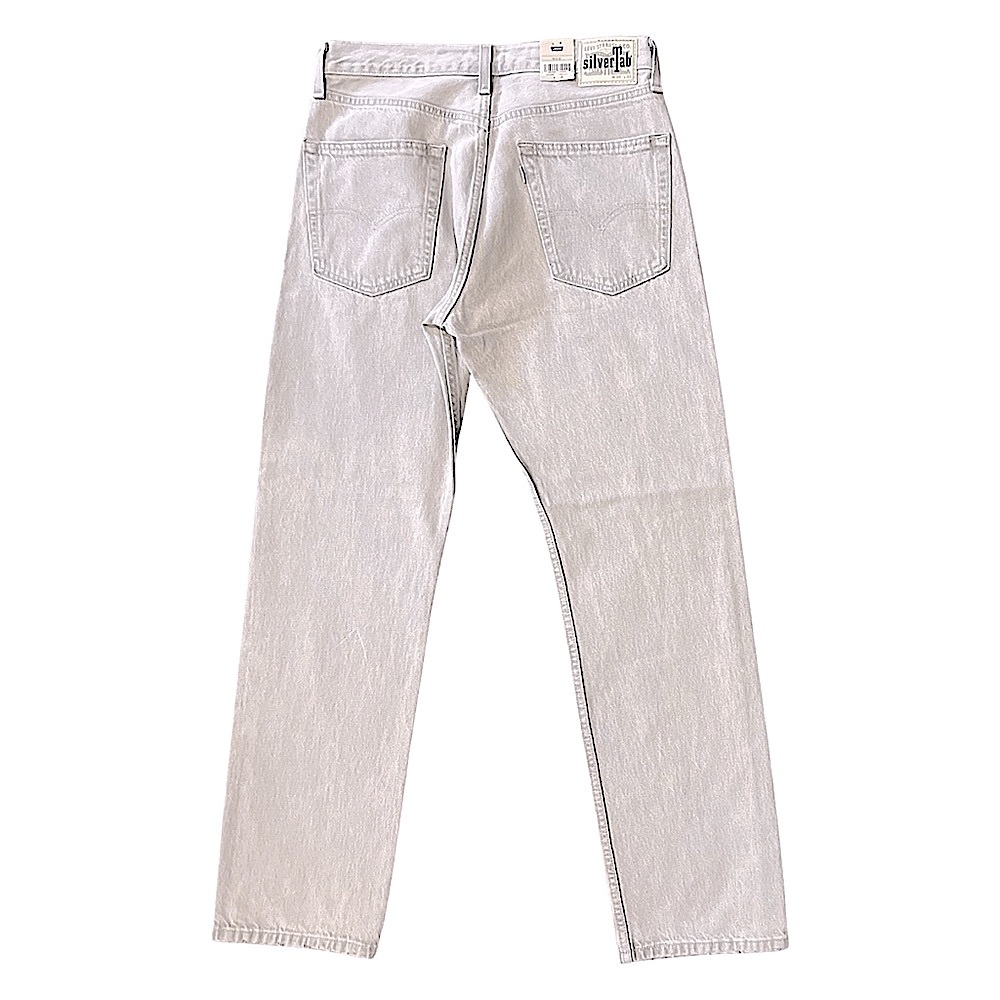 LEVI'S® MEN'S SILVERTAB STRAIGHT Light Gray Stonewash A3666-0002 - Picture 1 of 14